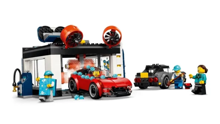 LEGO CITY SPALATORIE AUTO DRIVE THRU 60497 - imagine 17