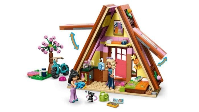 LEGO FRIENDS GLAMPING LA CABANA 42682 - imagine 9