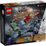 LEGO MARVEL IRON MAN SI WAR MACHINE VS DRONELE HAMMER 76320 - imagine 8