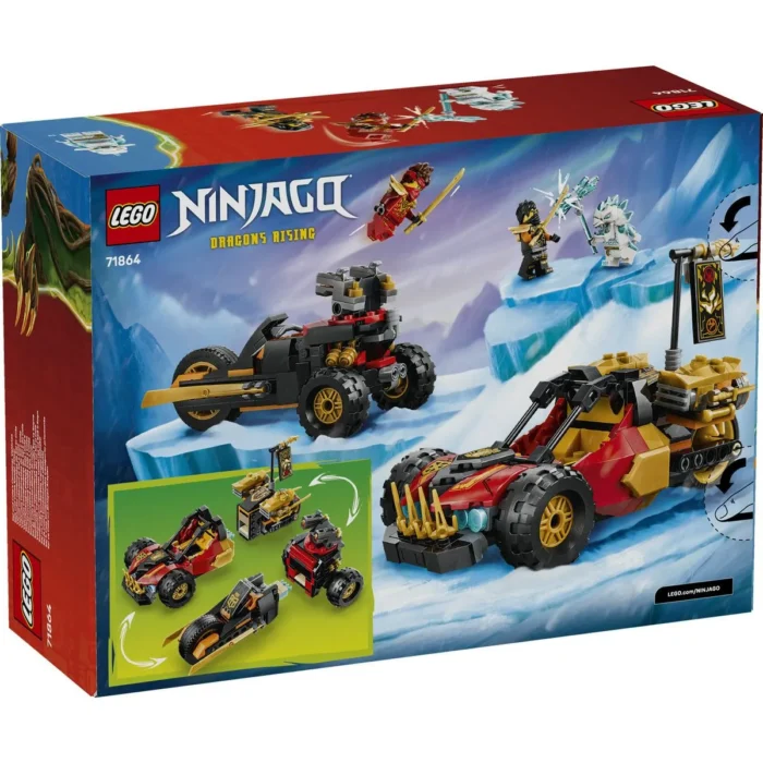 LEGO NINJAGO VEHICULELE TRANSFORMABILE ALE LUI KAI SI COLE 71864 - imagine 18