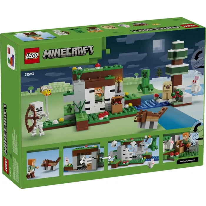 LEGO MINECRAFT PRIMA AVENTURA PE TIMP DE NOAPTE 21593 - imagine 18