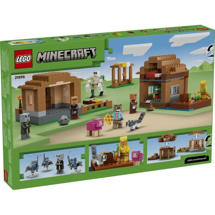 LEGO MINECRAFT ATACUL EVOCATORILOR ASUPRA SATULUI 21596 - imagine 18