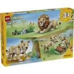 LEGO CREATOR ANIMALE SALBATICE LEU MAIESTUOS 31386 - imagine 18