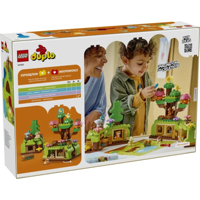 LEGO DUPLO PADUREA DESCOPERIRILOR CU ANIMALE SALBATICE 10480 - imagine 18