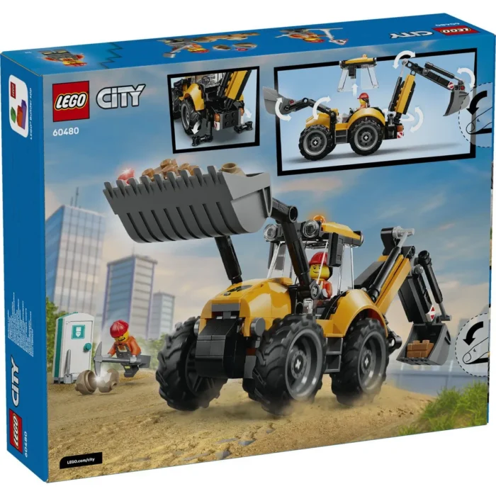 LEGO CITY BULDOEXCAVATOR GALBEN 60480 - imagine 18