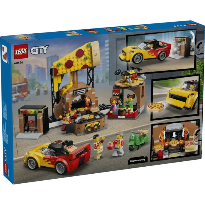 LEGO CITY EXPERIENA LIVRARII DE PIZZA CU VEHICULE 60496 - imagine 18