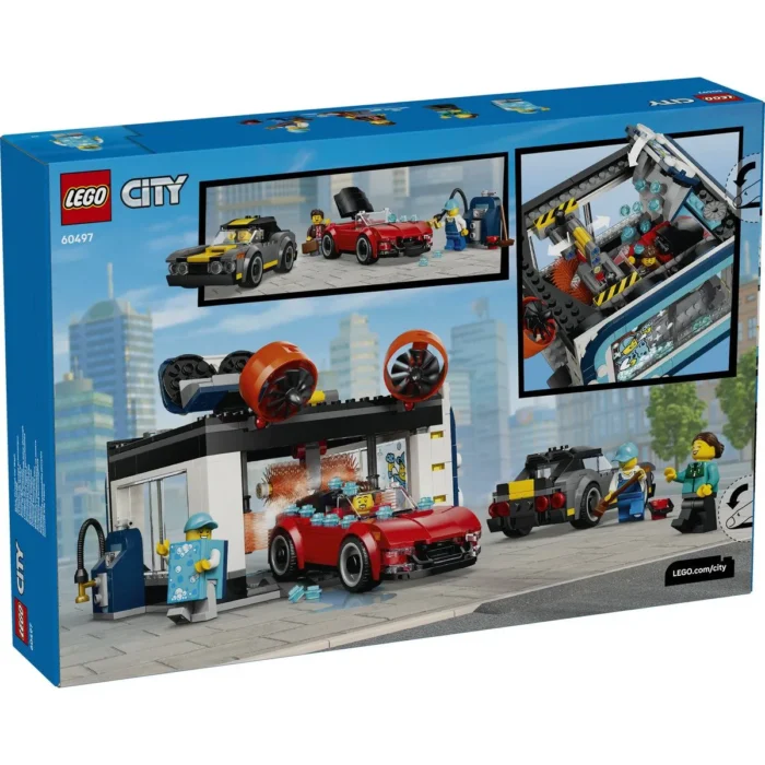 LEGO CITY SPALATORIE AUTO DRIVE THRU 60497 - imagine 18