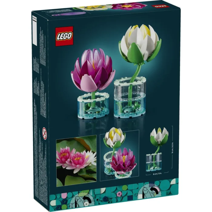 LEGO BOTANICALS NUFERI 11511 - imagine 18