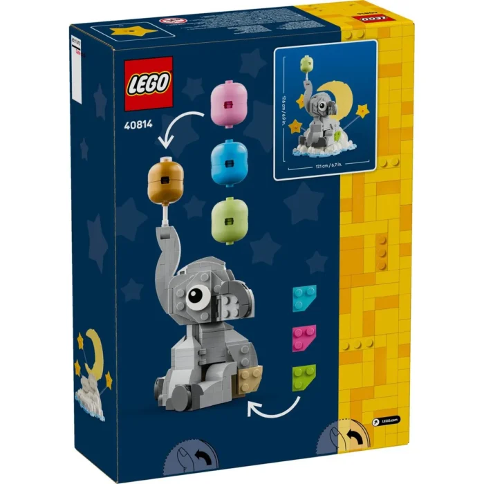 LEGO PUI DE ELEFANT PE CER 40814 - imagine 18