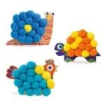 Atelier creativ Animale pufoase,Djeco - imagine 4