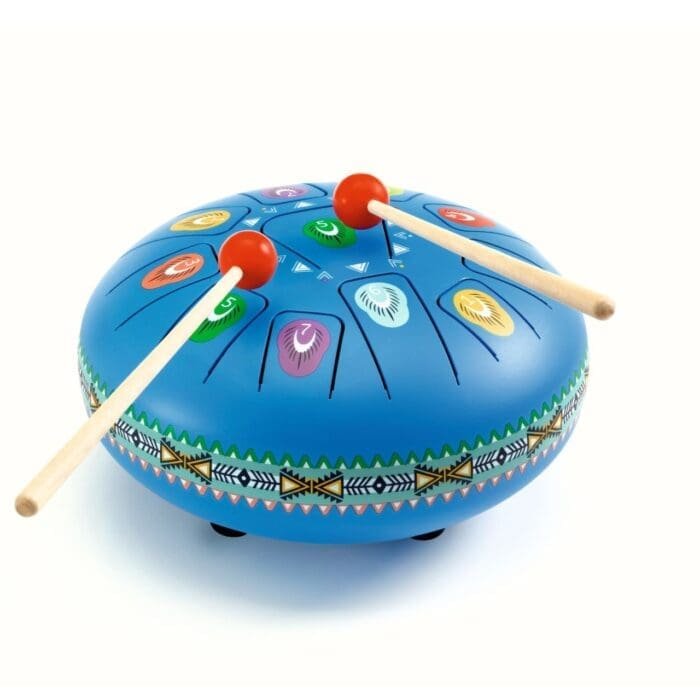 Instrument muzical Toba metalica cu 12 note, Djeco - imagine 3