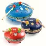 Instrument muzical Toba metalica rosie, Djeco - imagine 4
