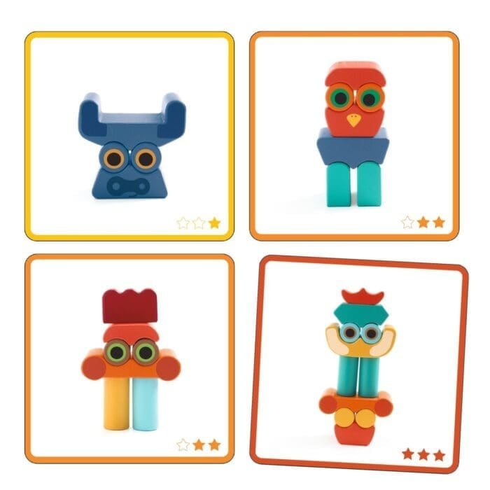 Joc educativ Ze faces, Djeco - imagine 4