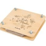 Presa din lemn pentru flori, Moulin Roty