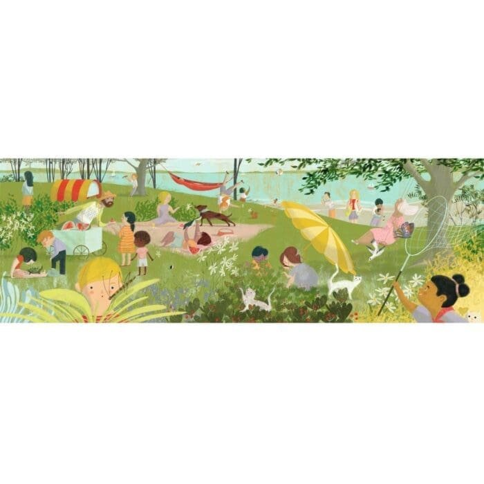 Puzzle galerie O zi de vara, Djeco - imagine 2
