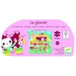Puzzle Masina de inghetata, Djeco - imagine 4