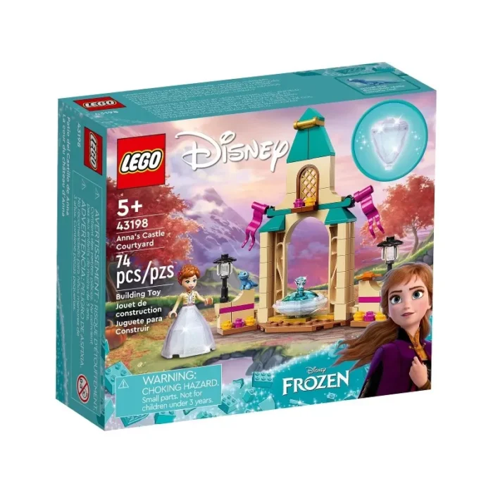 LEGO DISNEY PRINCESS CURTEA CASTELULUI ANNEI 43198 - imagine 6