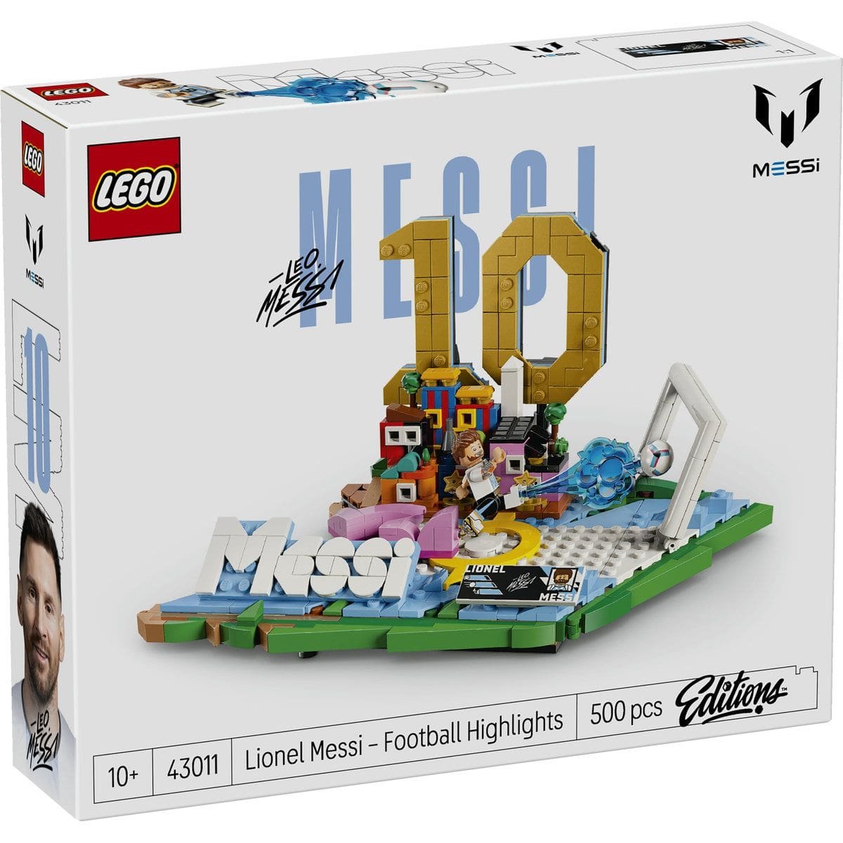1 LEGO EDITIONS LIONEL MESSI MOMENTE IMPORTANTE DIN FOTBAL 43011 - imagine 1