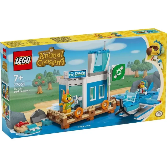 LEGO ANIMAL CROSSING ZBOARA CU DODO AIRLINES 77051 - imagine 4