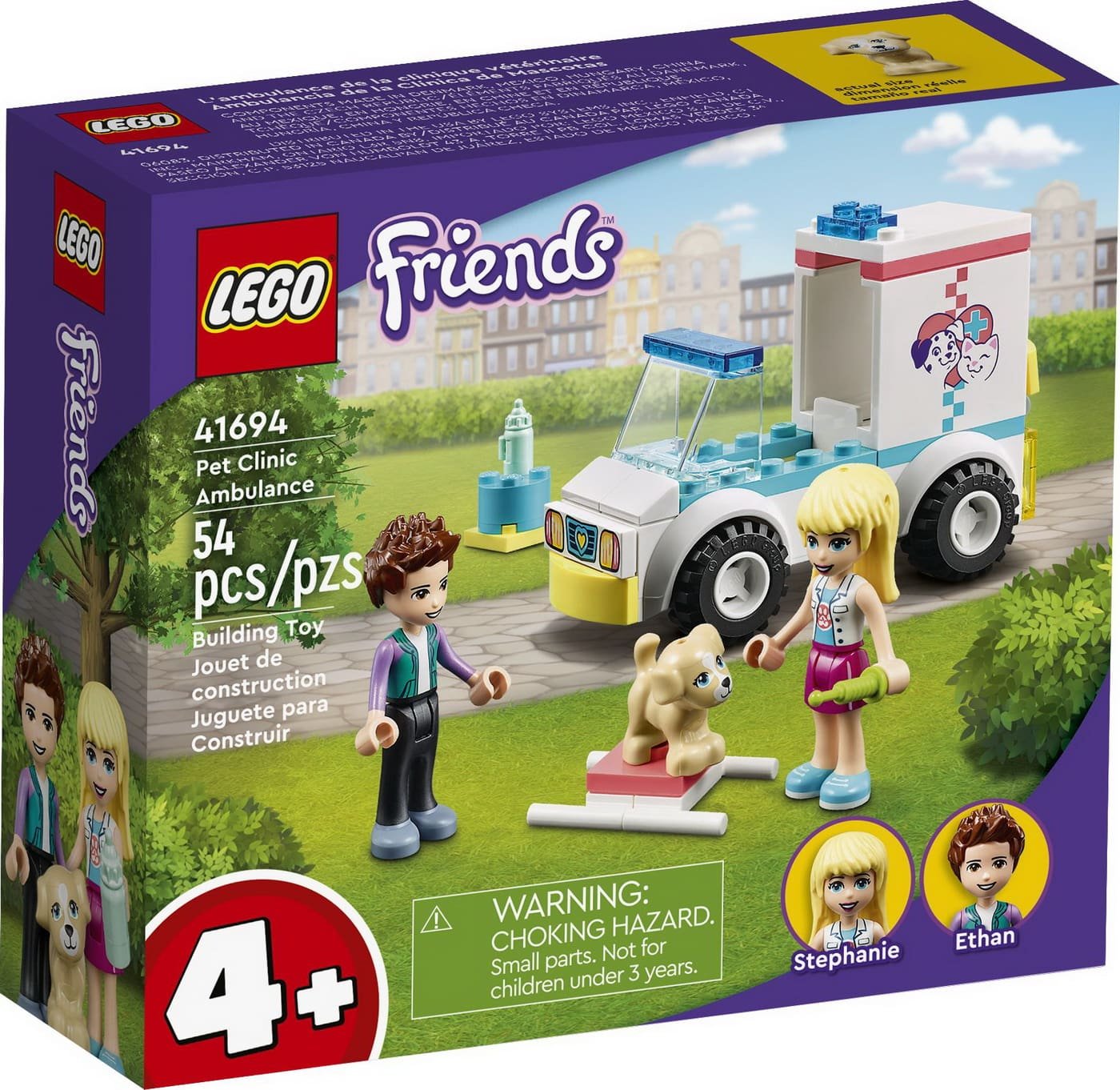 1 LEGO FRIENDS AMBULANTA CLINICII ANIMALUTELOR 41694 - imagine 1