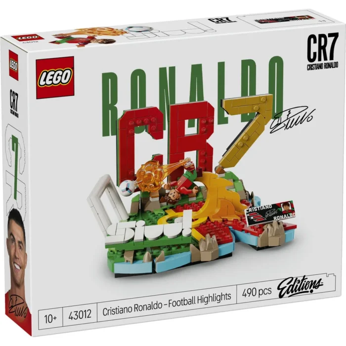 LEGO EDITIONS CRISTIANO RONALDO MOMENTE IMPORTANTE DIN FOTBAL 43012 - imagine 10