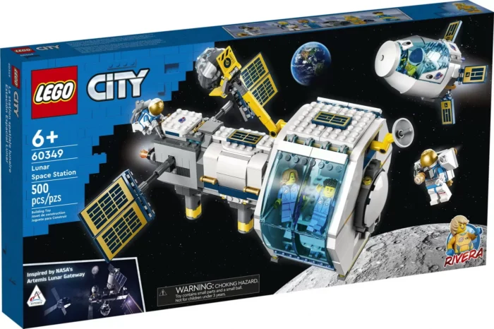 LEGO CITY STATIE SPATIALA SELENARA 60349 - imagine 10