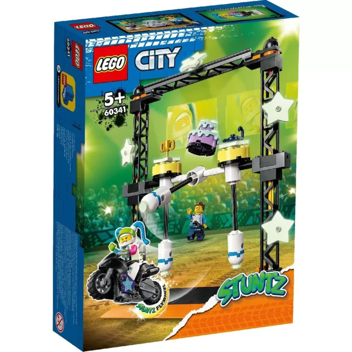 LEGO CITY STUNTZ PROVOCAREA DE CASCADORII CU DARAMARE 60341 - imagine 6