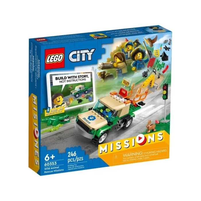 LEGO CITY MISIUNI DE SALVARE A ANIMALELOR SALBATICE 60353 - imagine 6