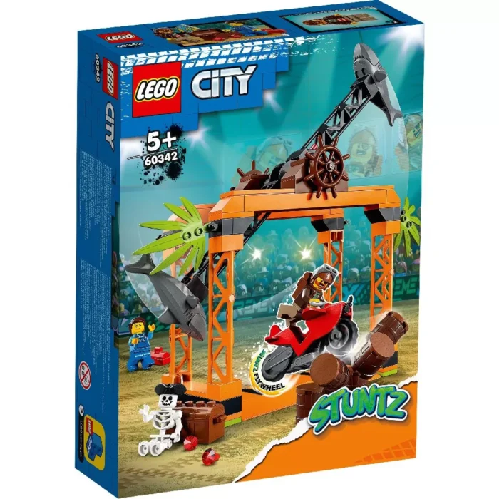 LEGO CITY STUNTZ PROVOCAREA DE CASCADORII ATACUL RECHINULUI 60342 - imagine 6