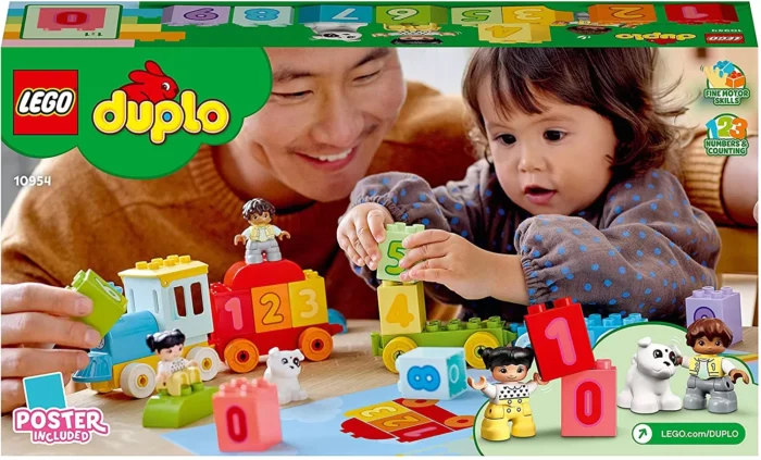 LEGO DUPLO PRIMUL MEU TREN CU NUMERE - INVATA SA NUMERI 10954 - imagine 7