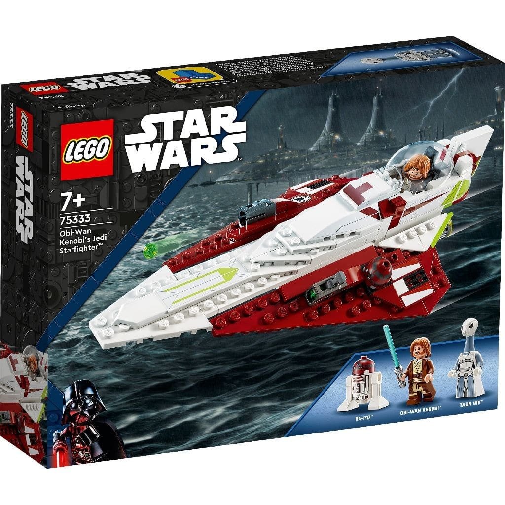 1 LEGO STAR WARS JEDI STARFIGHTERUL LUI OBI-WAN KENOBI 75333 - imagine 1
