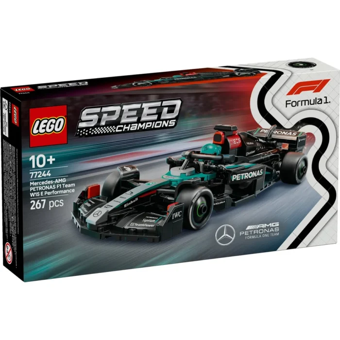 LEGO SPEED CHAMPIONS MASINA DE CURSE F1 MERCEDES AMG W15 77244 - imagine 10
