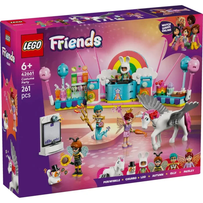 LEGO FRIENDS BAL MASCAT CU UNICORNUL SI ZANA 42661 - imagine 10