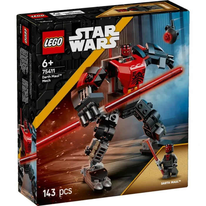 LEGO STAR WARS ROBOTUL DARTH MAUL 75411 - imagine 10