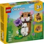 LEGO CREATOR HAMSTER ADORABIL CU O FLOARE 31376