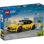 LEGO CITY TAXI GALBEN 60487 - imagine 9