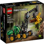 LEGO TECHNIC UTILAJ DE TAIAT SI STIVUIT COPACI JOHN DEERE 1470H 42218 - imagine 7