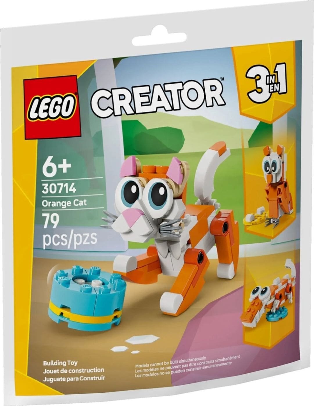 1 LEGO CREATOR PISICA PORTOCALIE 30714 - imagine 1