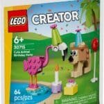 LEGO CREATOR PETRECERE DE ZI DE NASTERE CU ANIMALUTE 30715