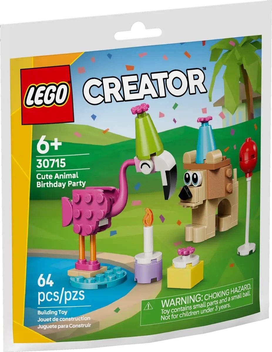 1 LEGO CREATOR PETRECERE DE ZI DE NASTERE CU ANIMALUTE 30715 - imagine 1