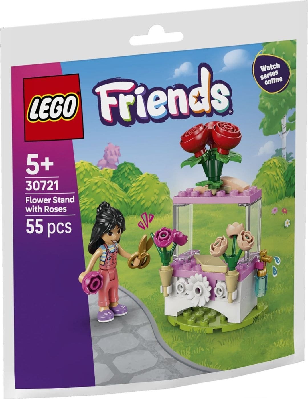 1 LEGO FRIENDS STAND CU TRANDAFIRI 30721 - imagine 1