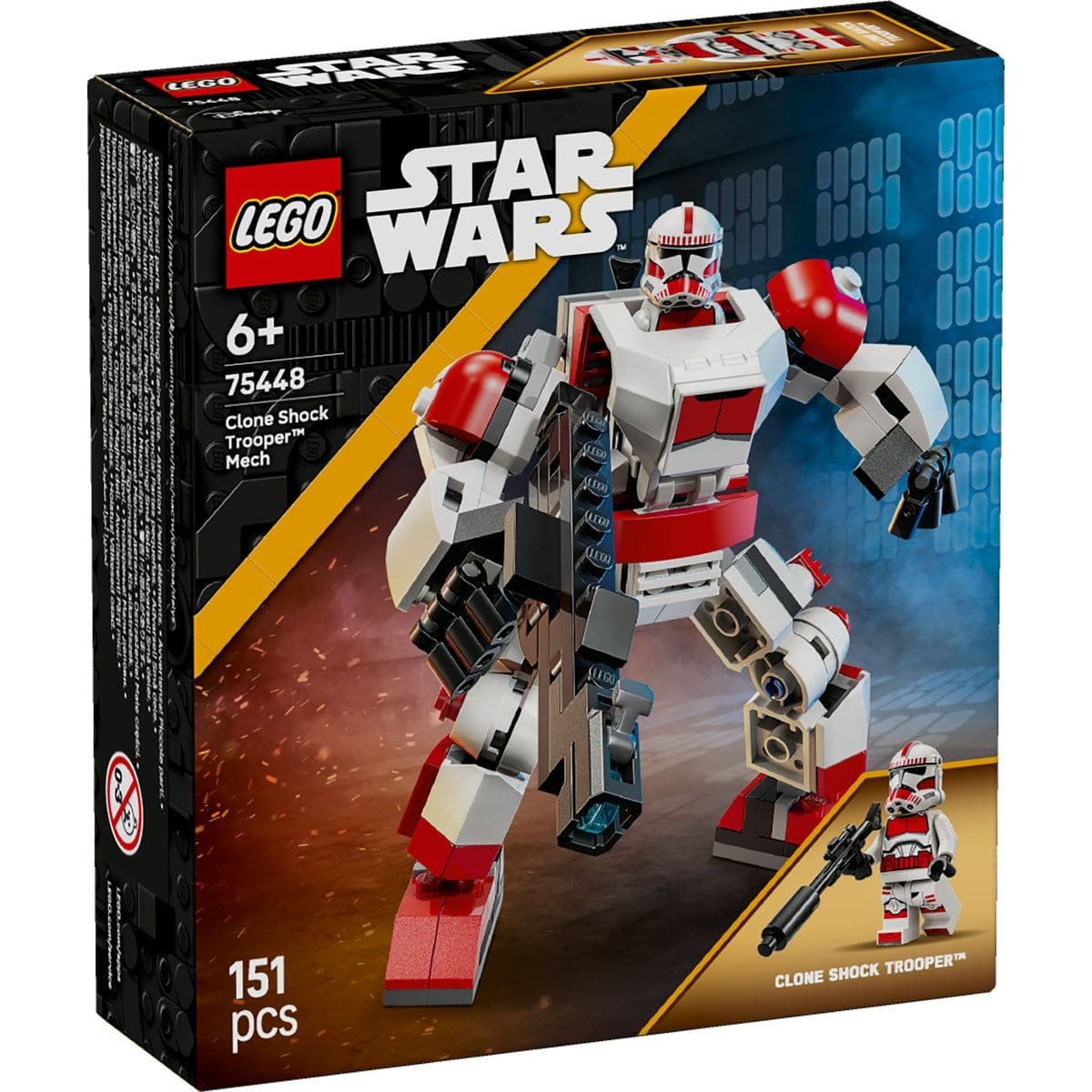 1 LEGO STAR WARS ROBOT SOLDAT CLONA DE SOC 75448 - imagine 1