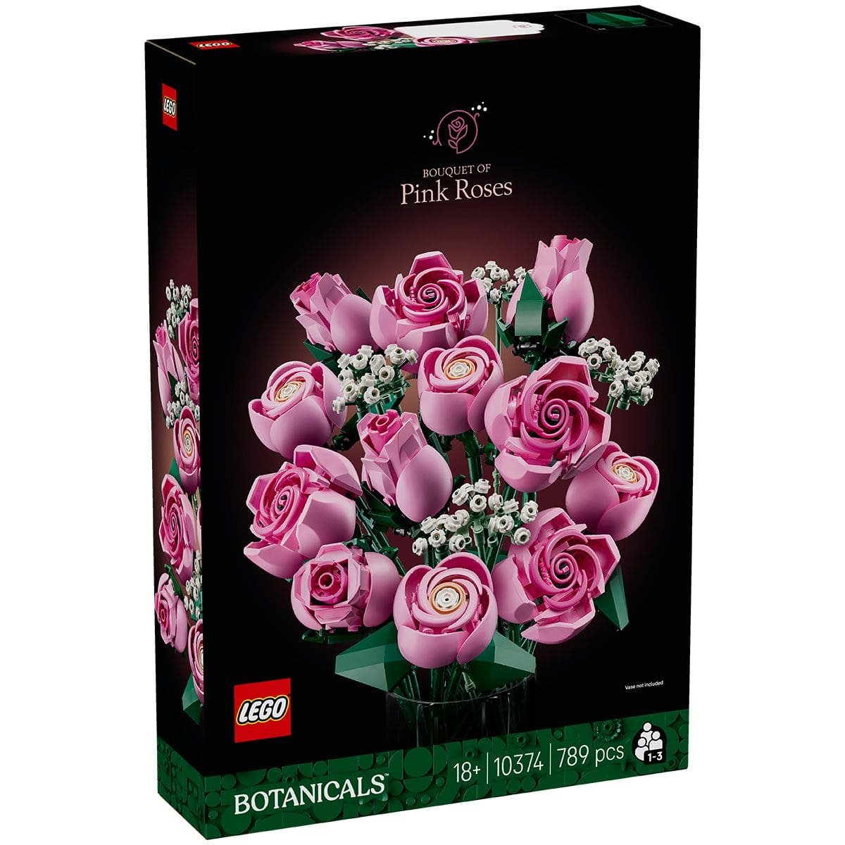 1 LEGO BOTANICALS BUCHET DE TRANDAFIRI ROZ 10374 - imagine 1