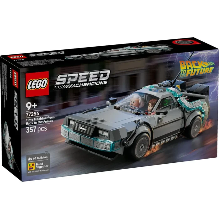 LEGO SPEED CHAMPIONS MASINA TIMPULUI DIN INAPOI IN VIITOR 77256 - imagine 9