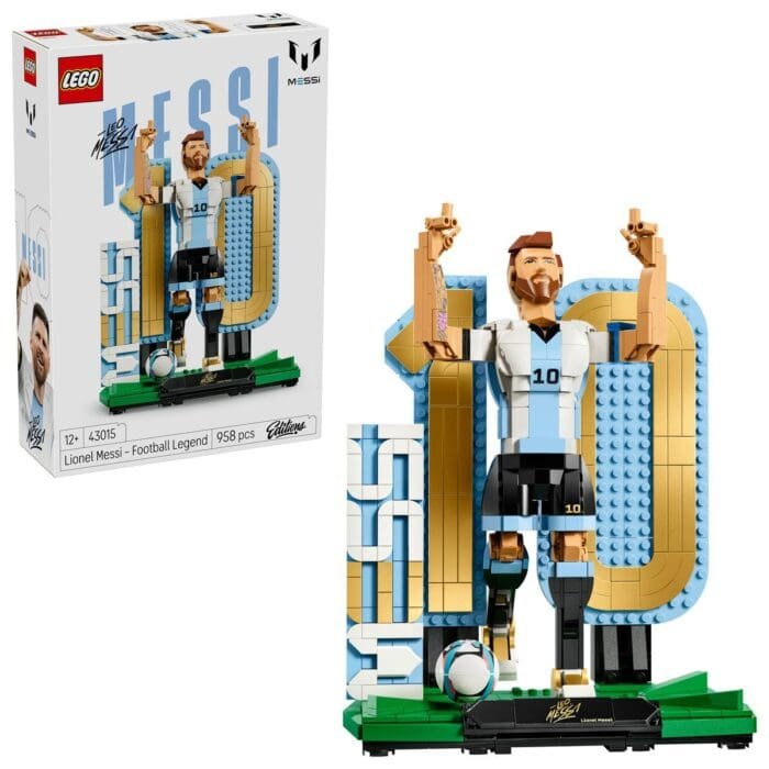 LEGO EDITIONS LIONEL MESSI LEGENDA A FOTBALULUI 43015 - imagine 2
