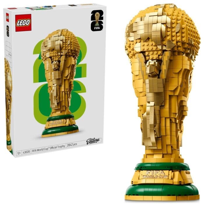 LEGO EDITIONS TROFEUL OFICIAL AL CUPEI MONDIALE FIFA 43020 - imagine 2