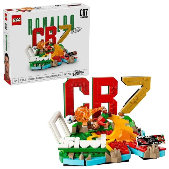 LEGO EDITIONS CRISTIANO RONALDO MOMENTE IMPORTANTE DIN FOTBAL 43012 - imagine 2
