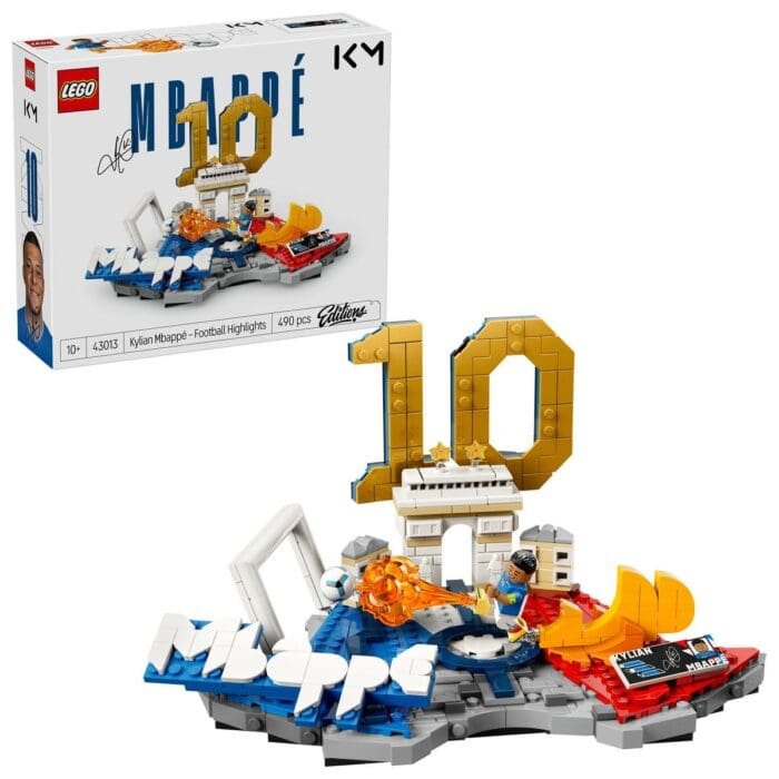LEGO EDITIONS KYLIAN MBAPPE MOMENTE IMPORTANTE DIN FOTBAL 43013 - imagine 2