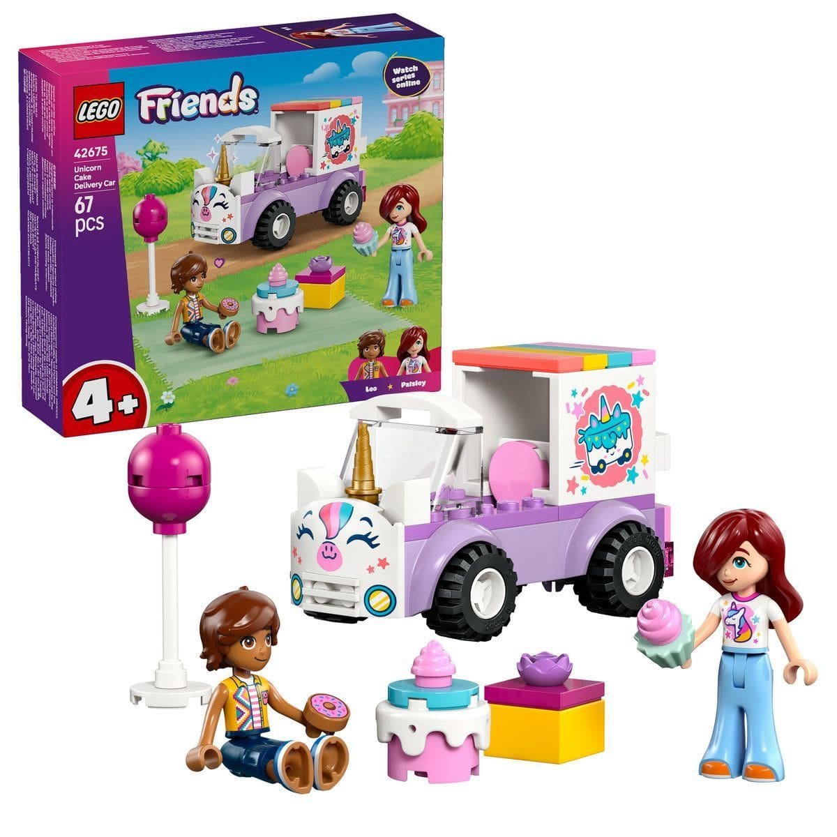 10_LEGO42675 LEGO FIRENDS MASINA UNICORN PENTRU LIVRARE DE TORTURI 42675 - imagine 1