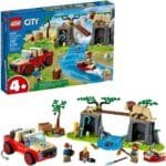 LEGO CITY MASINA DE TEREN PENTRU SALVAREA ANIMALELOR SALBATICE 60301